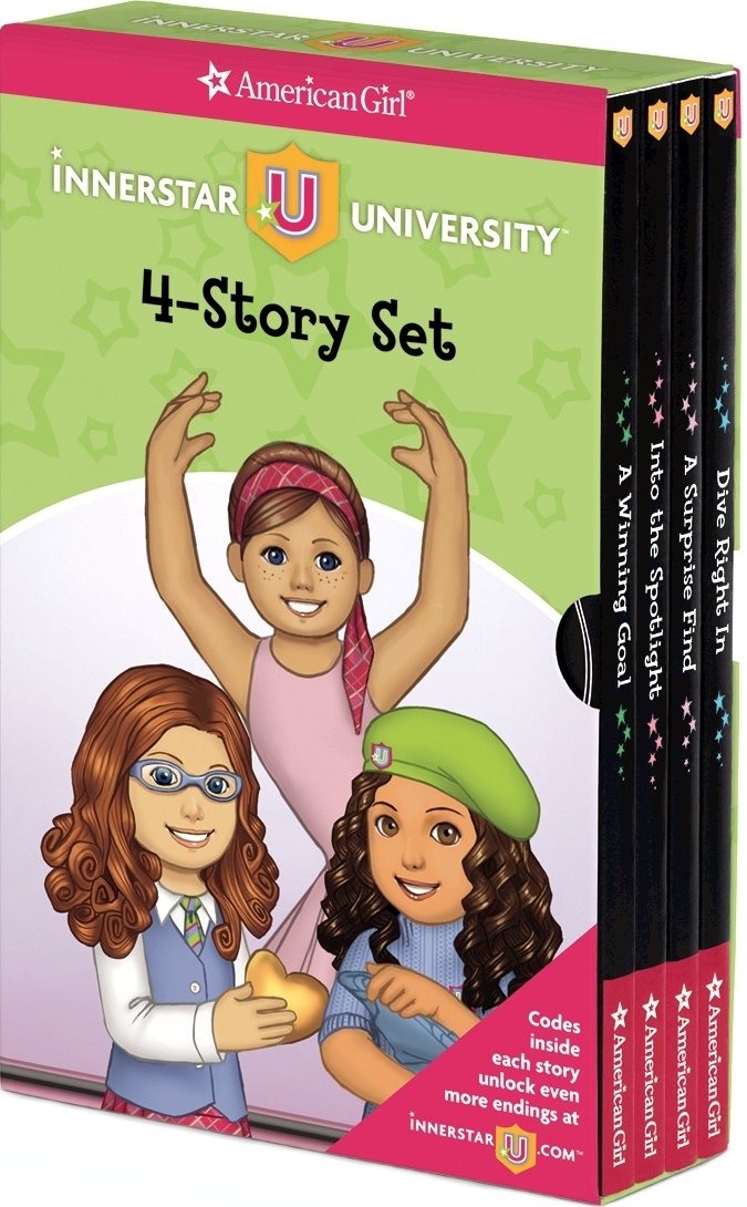 Innerstar University 4-Story Set: Dive Right In / Into the Spotlight / A Surprise Find / A Winning Goal book