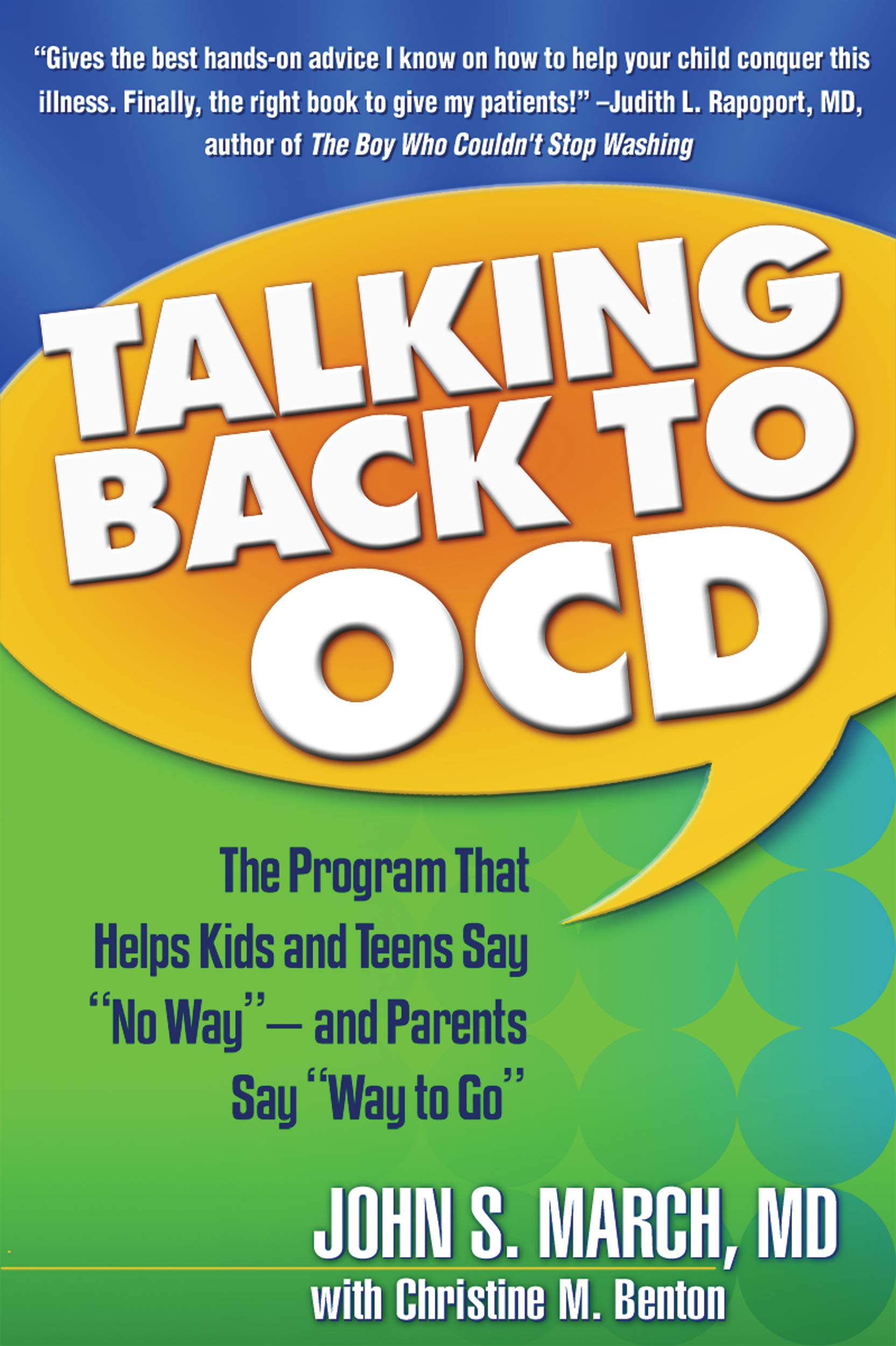Talking Back to Ocd Medicine