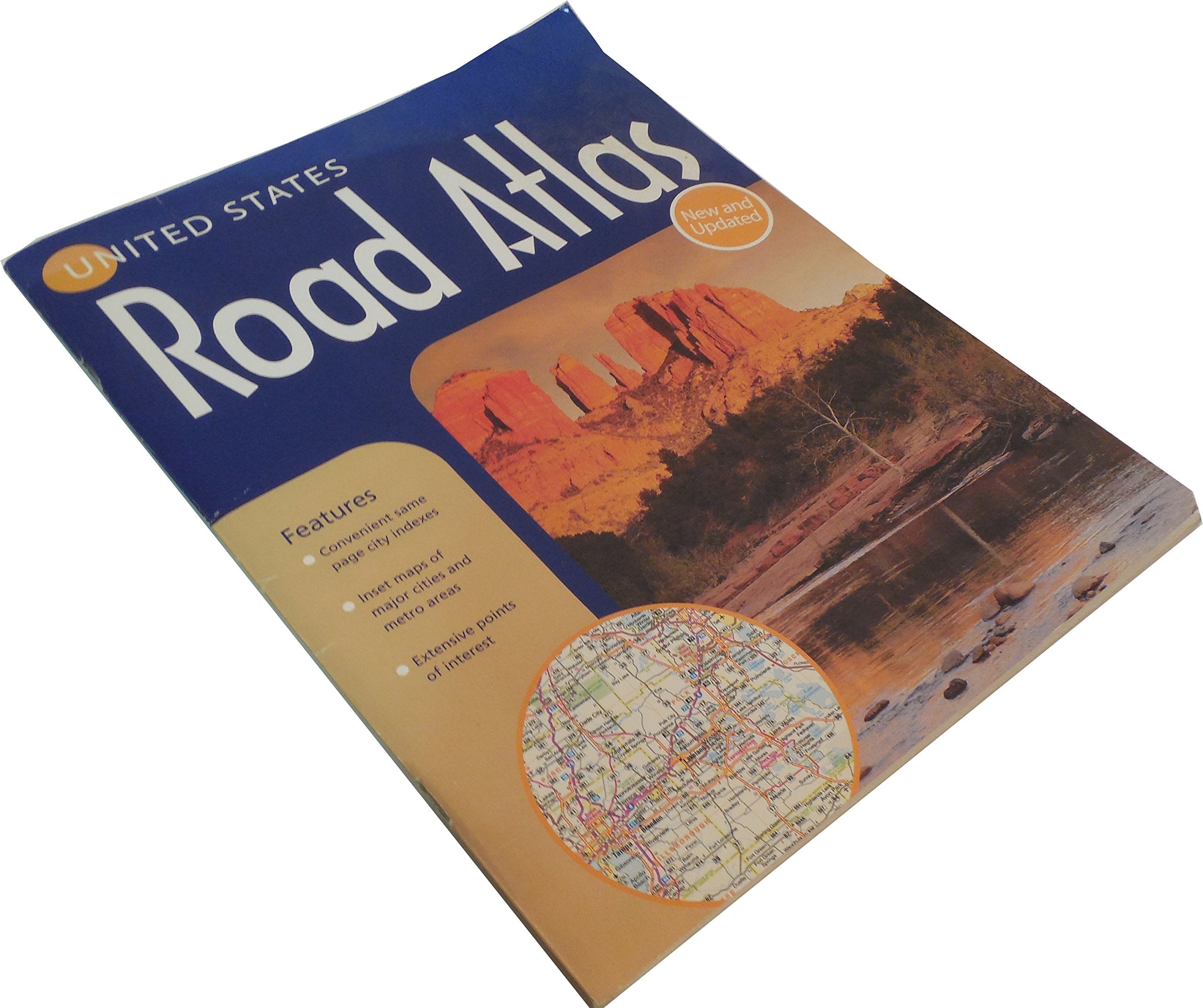 united-states-road-atlas book