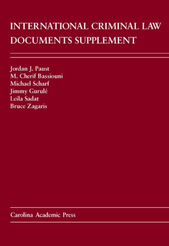 International Criminal Law Documents book