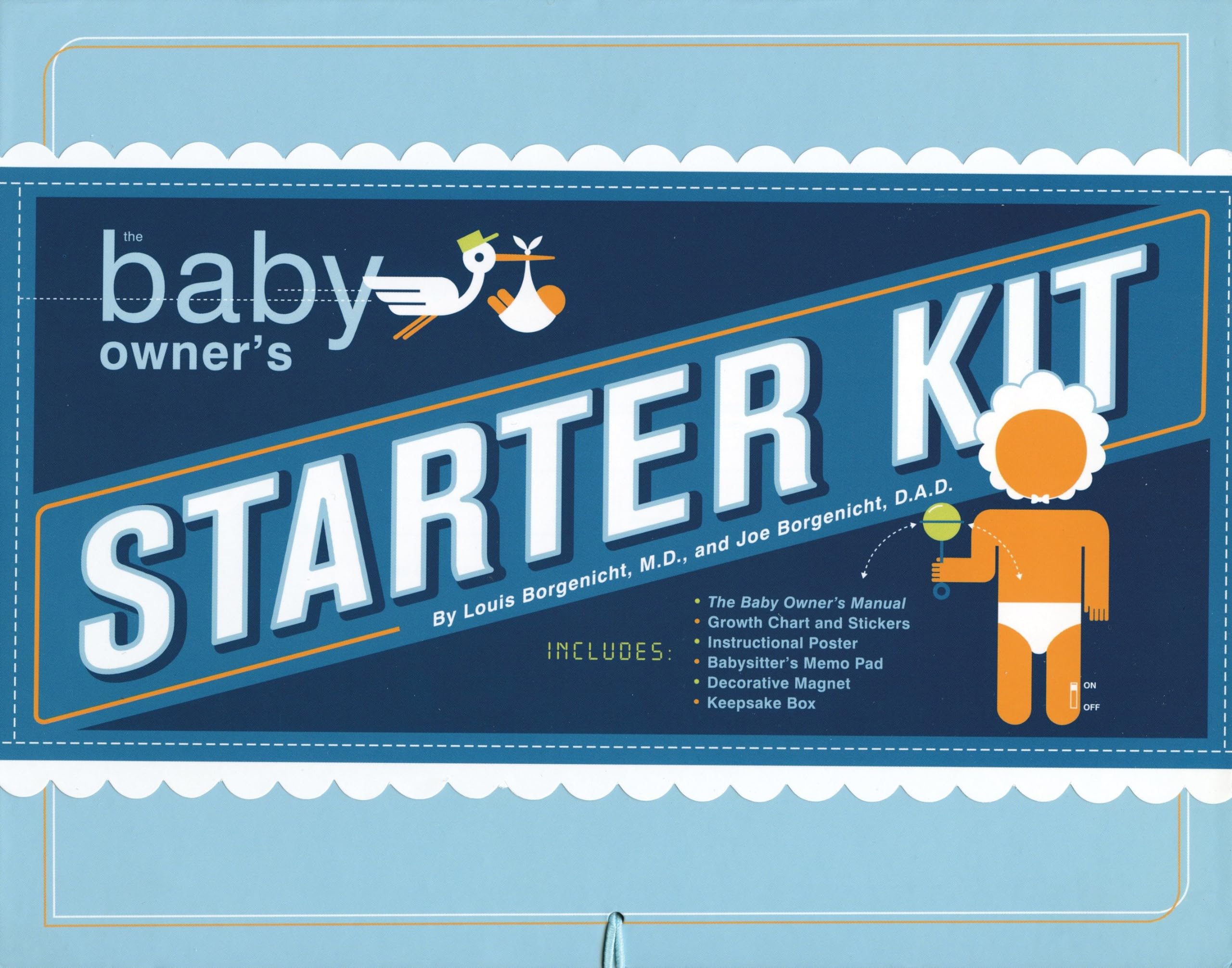 The Baby Owner's Starter Kit: Includes: The Baby Owner's Manual, Growth Chart and Stickers, Instructional Poster, Babysitter's Memo Pad, Magnet, Keepsake Box (Owner's and Instruction Manual) Leisure, Home & Garden