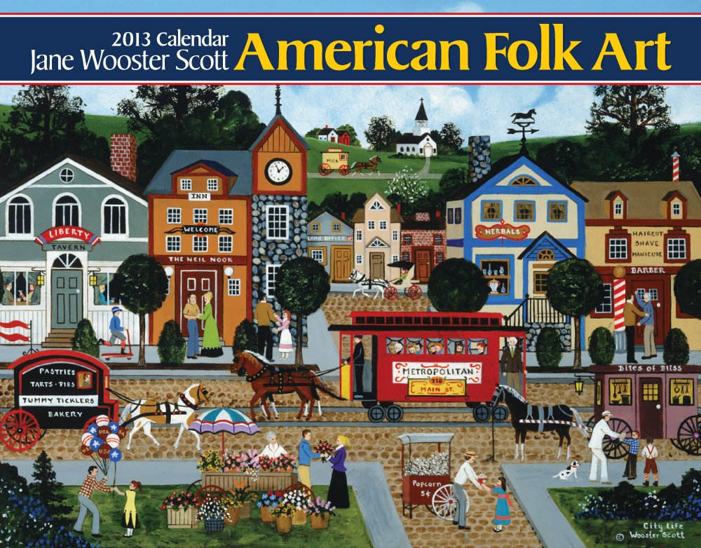 American Folk Art 2013 Calendar Film, Art & Culture