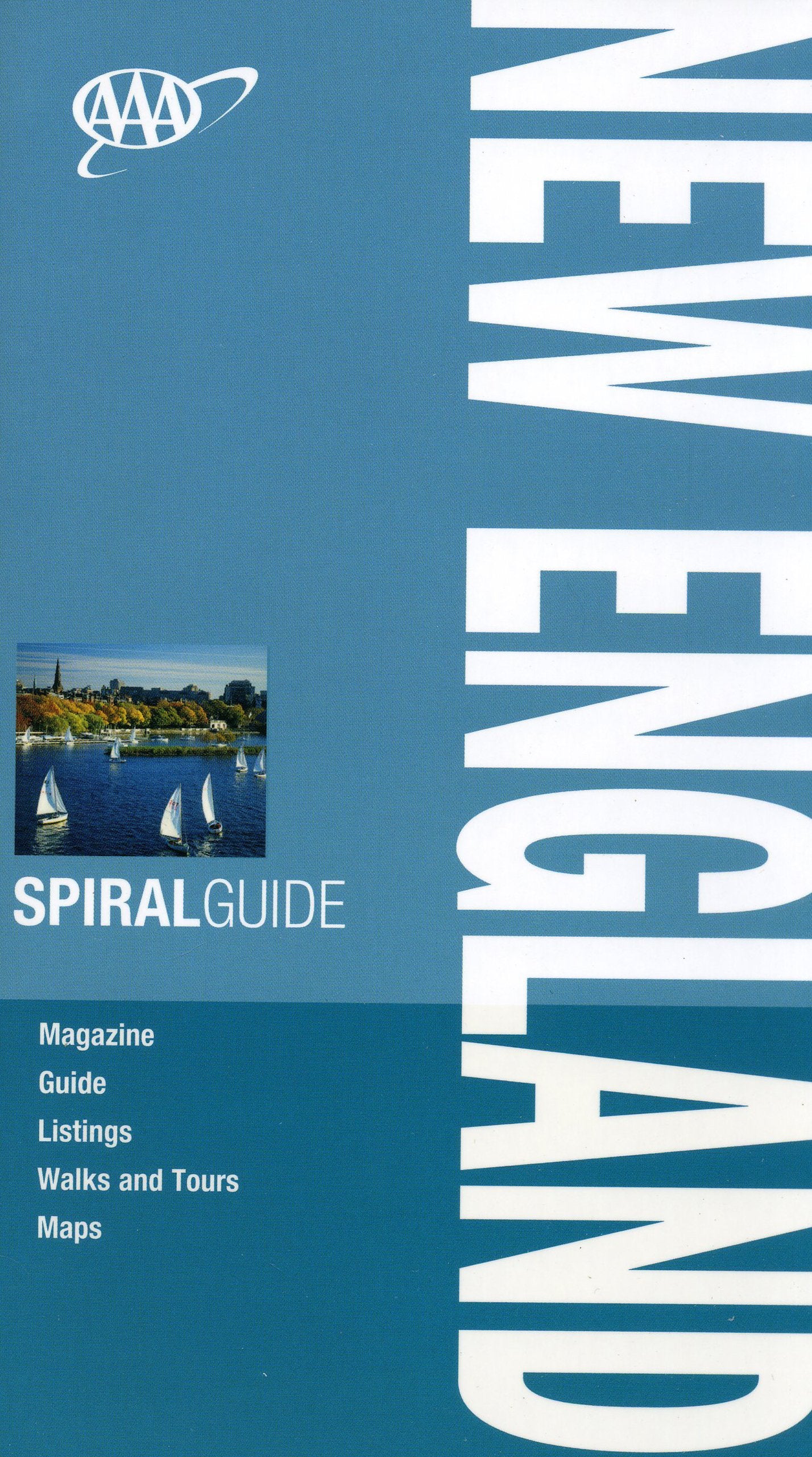 AAA Spiral New England (AAA Spiral Guides) Travel