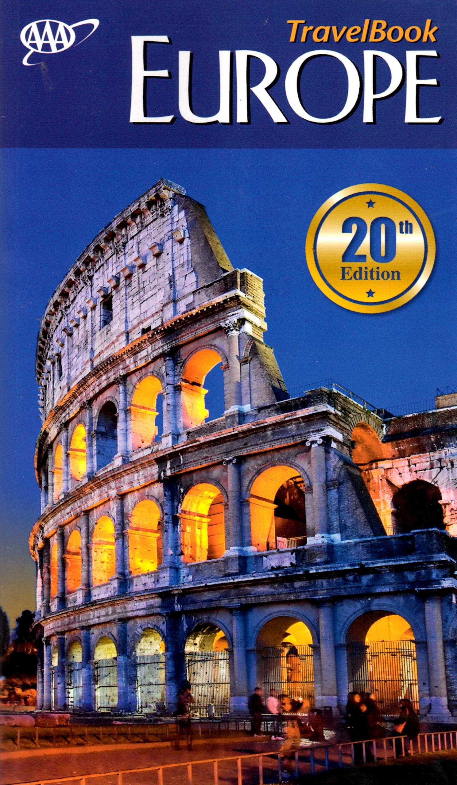 AAA Europe TravelBook. 20th Edition Books