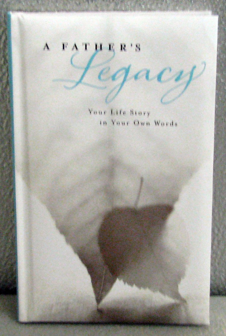 Hallmark Books BOK4358 A Father's Legacy ~ Your Life Story in Your Own Words Books