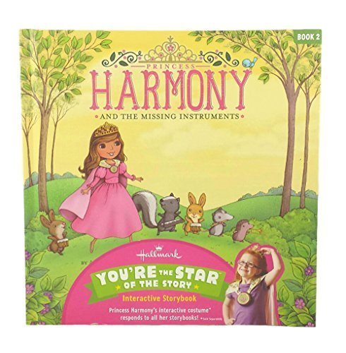 Hallmark Interactive Storybook Princess Harmony and the Missing Instruments Book 2 Books