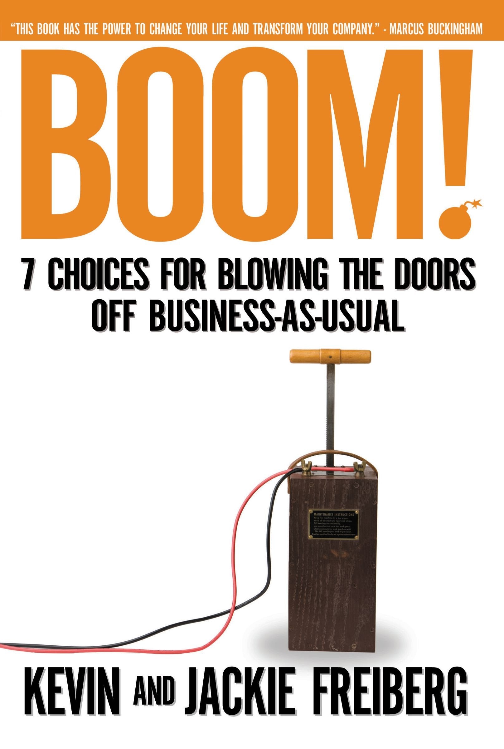 Boom!: 7 Choices for Blowing the Doors Off Business-As-Usual Business, Finance & Career