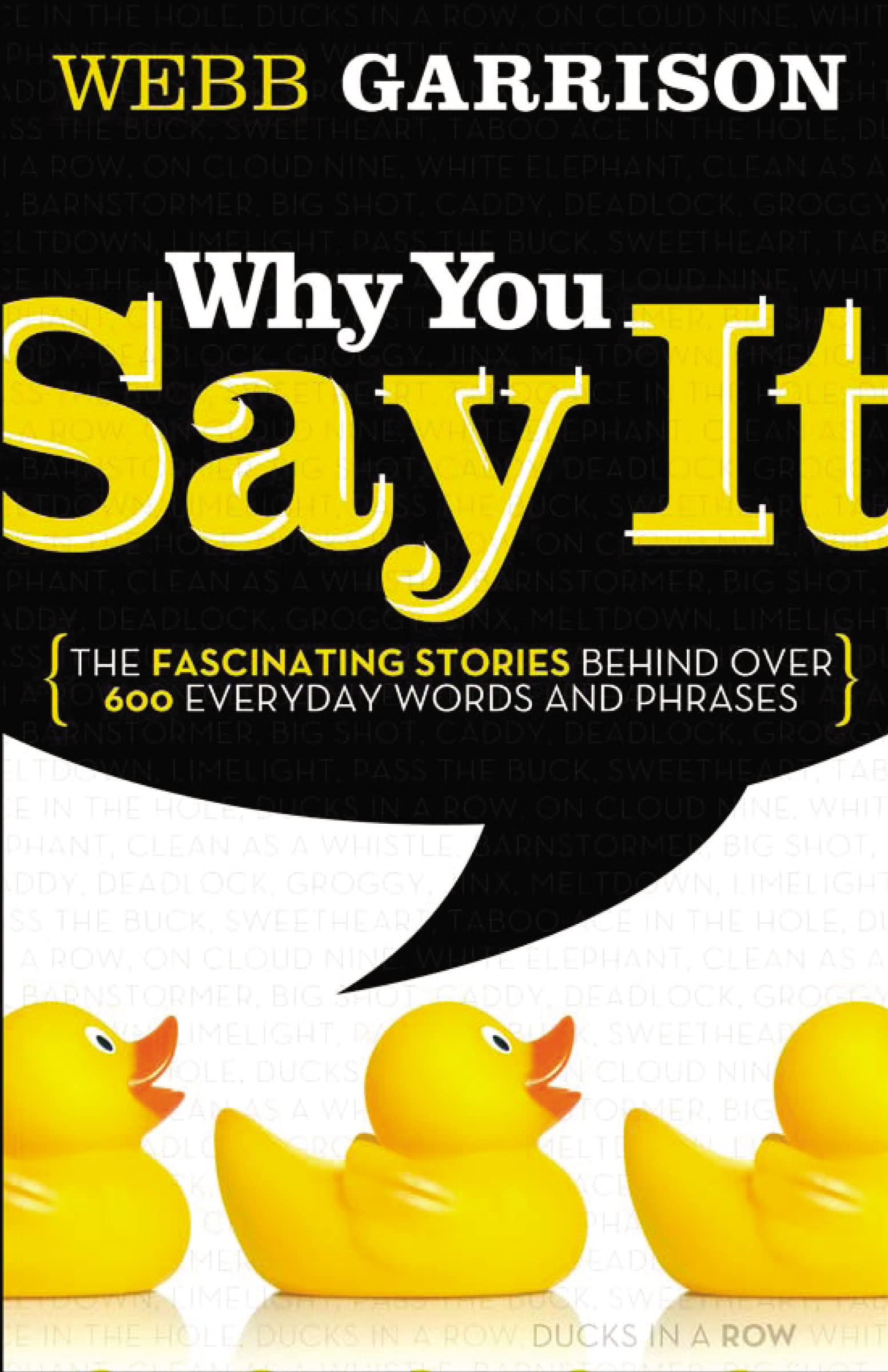 Why You Say It: The Fascinating Stories Behind over 600 Everyday Words and Phrases Social Sciences