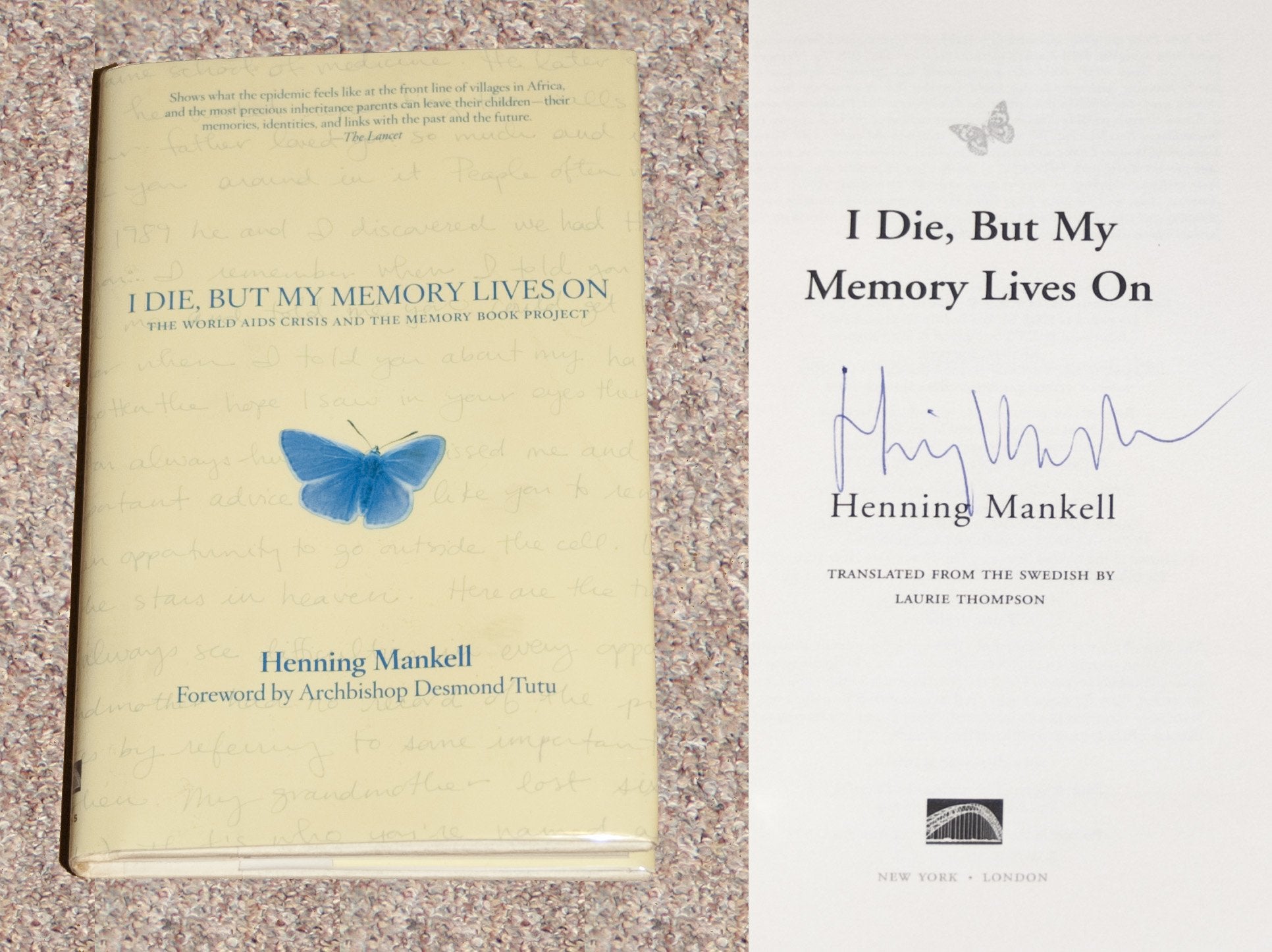 Product Image: I Die, But the Memory Lives on