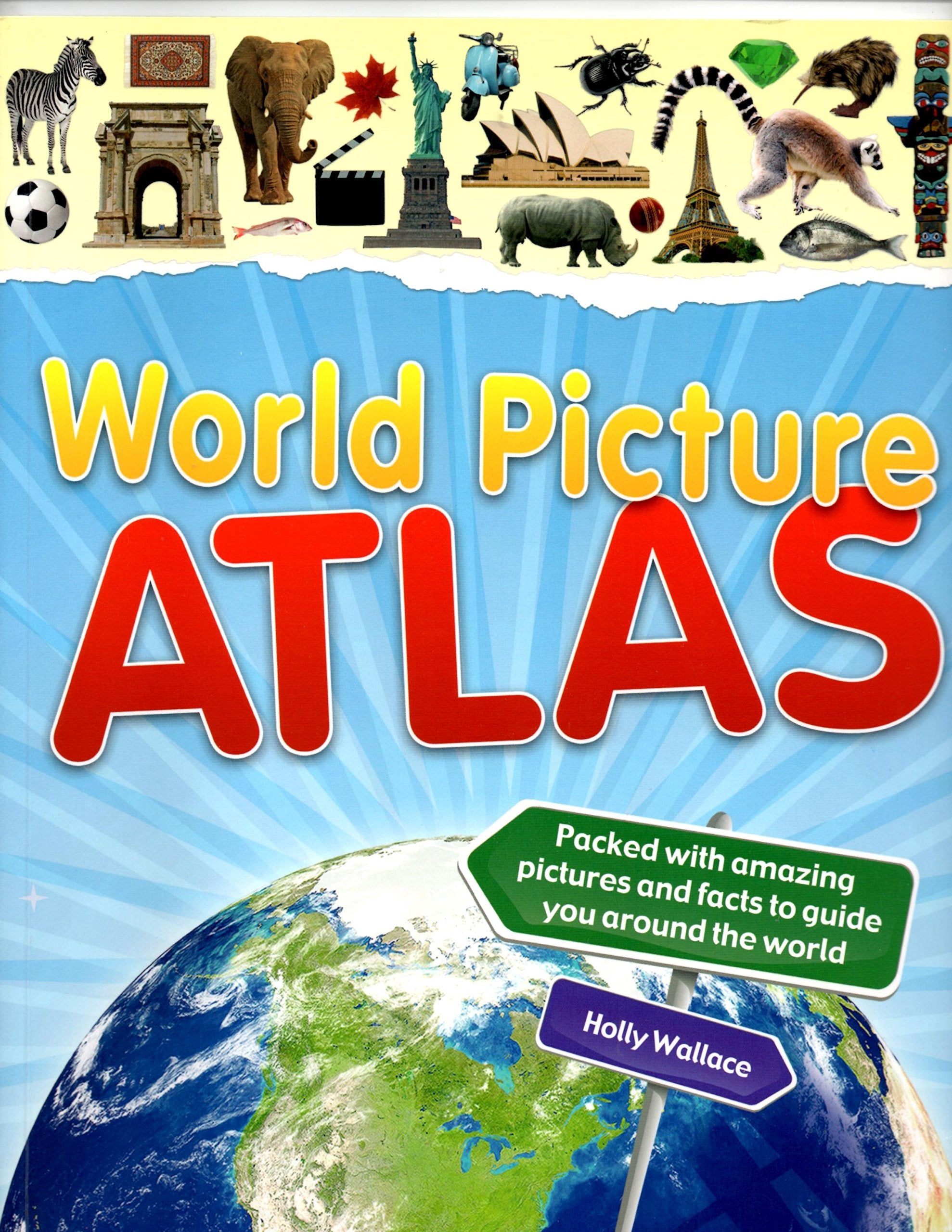Children's Picture Atlas ScholBC SS by Anita Ganeri (2009, Stapled) Books