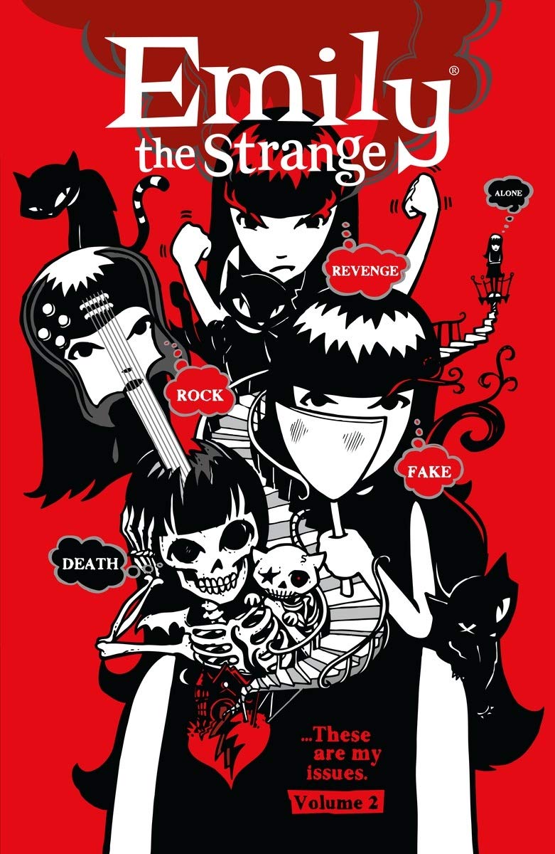 Emily the Strange: Rock, Death, Fake, Revenge & Alone (2) (Emily the Strange, 2, Band 2) Manga