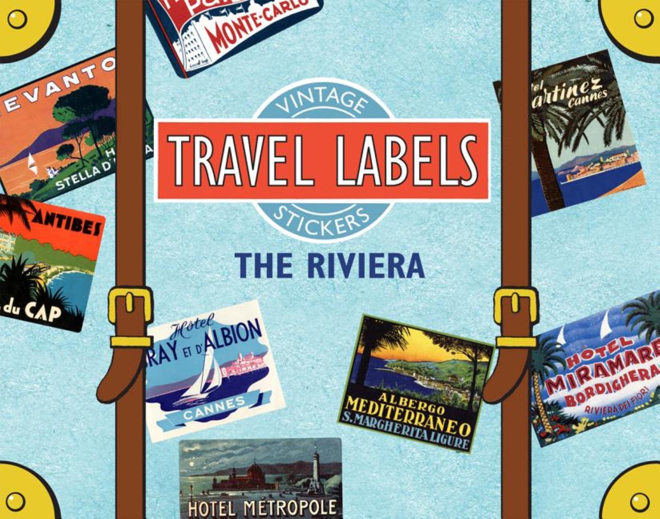 The Riviera Travel Labels (Travel Stickers) Books