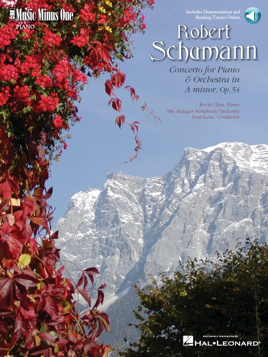 Schumann - Concerto in a Minor, Op. 54 Book/Online Audio Sheet Music