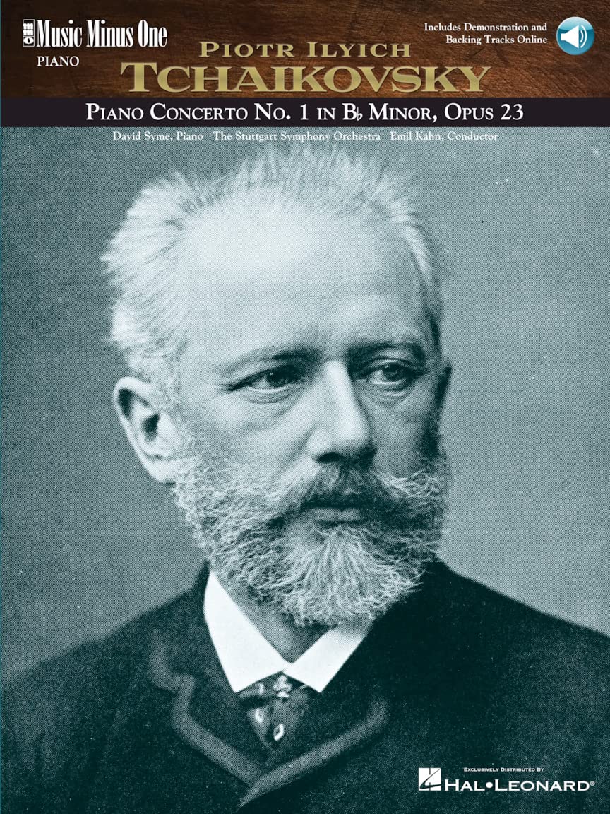 Tchaikovsky - Concerto No. 1 in B-Flat Minor, Op. 23: 2-CD Piano Play-Along Pack (Music Minus One Piano) Sheet Music