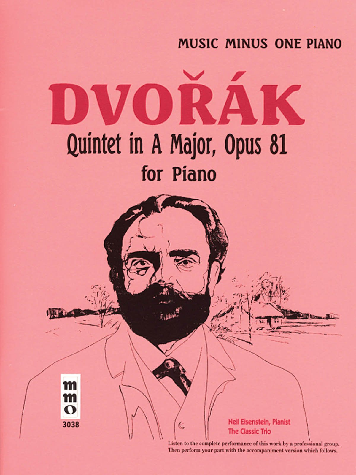 Dvorak, Quintet in A Major, Op. 81: For 2 Violins, Viola, Cello & Piano (Music Minus One (Numbered)) Sheet Music