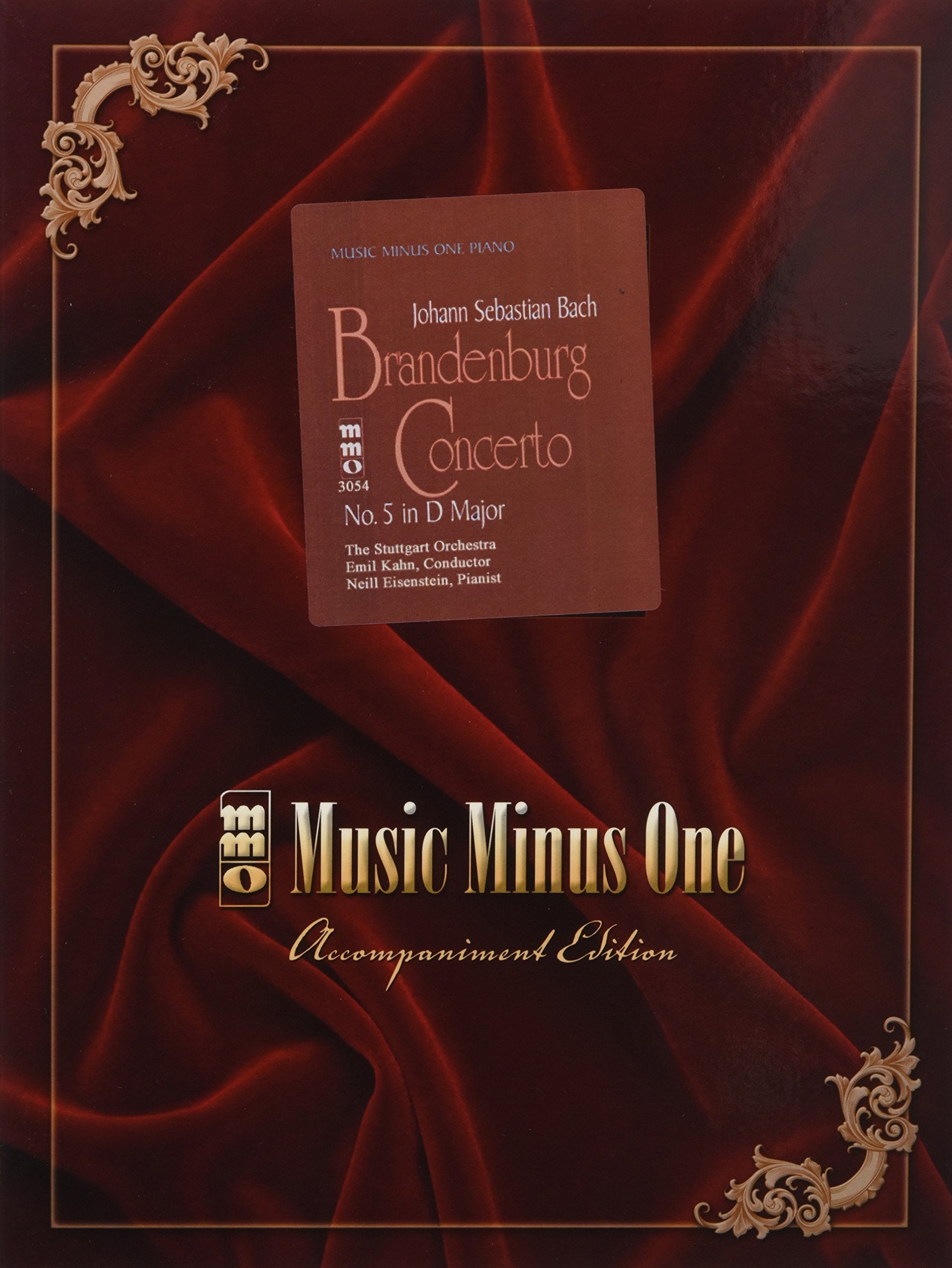 Brandenburg Concerto No. 5 in D Major (Music Minus One (Numbered)) Sheet Music