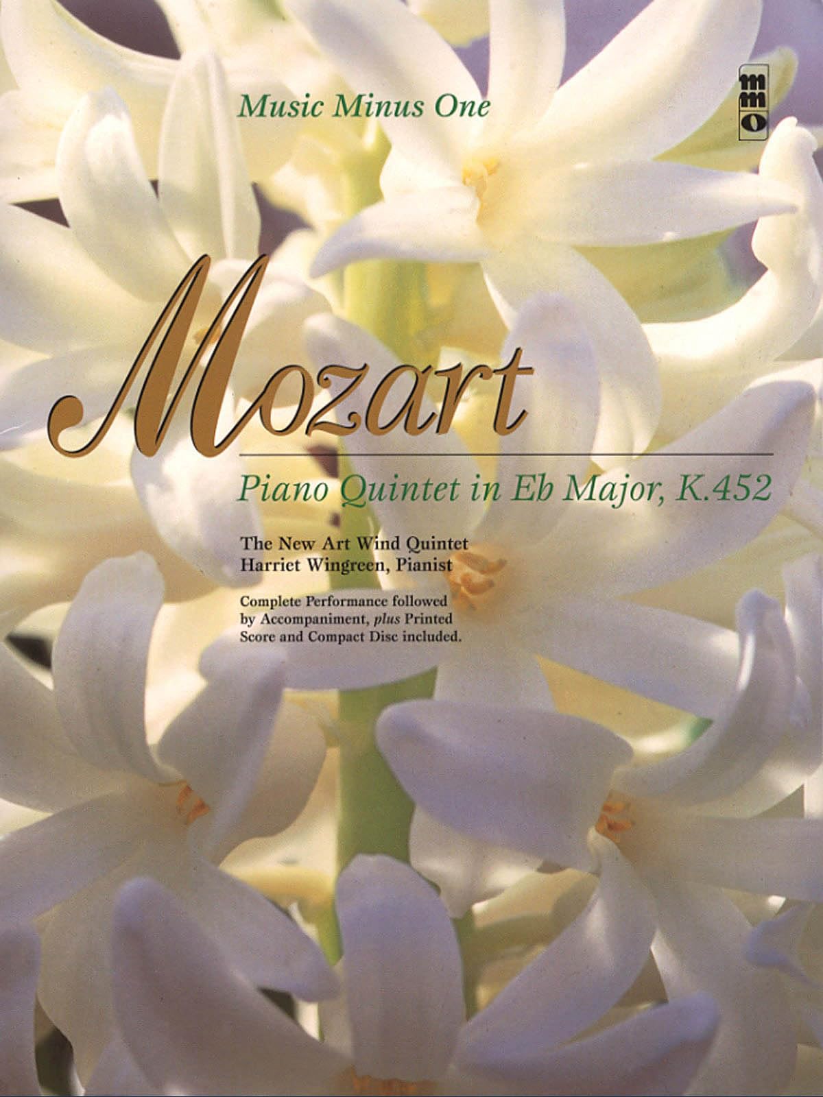 Mozart: Piano Quintet in Eb Major, K.452 (Music Minus One (Numbered)) Sheet Music