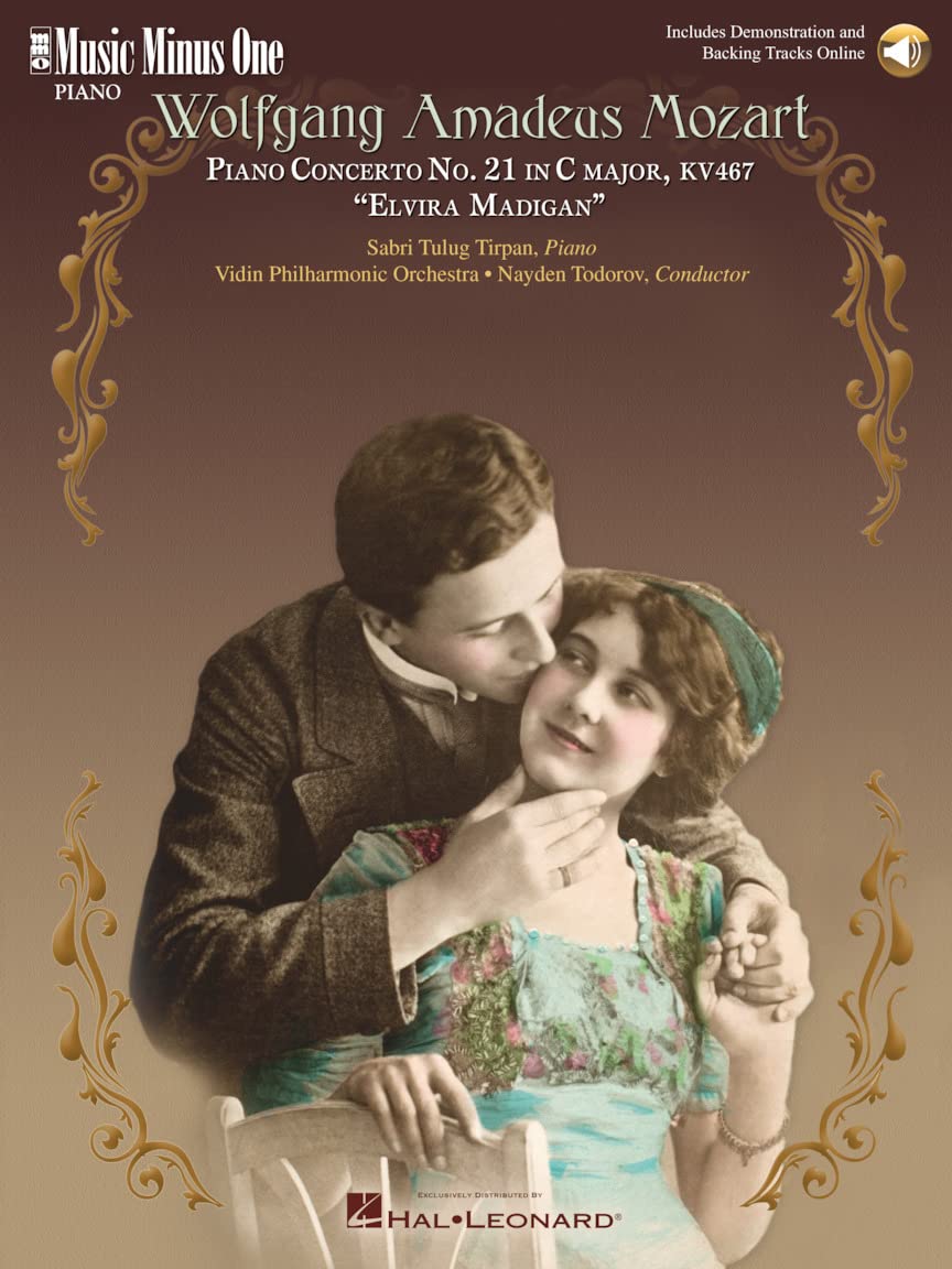 Mozart Concerto No. 21 in C Major, Kv467 'Elvira Madigan' (2 CD Set) (Music Minus One): Accompaniment Edition Sheet Music