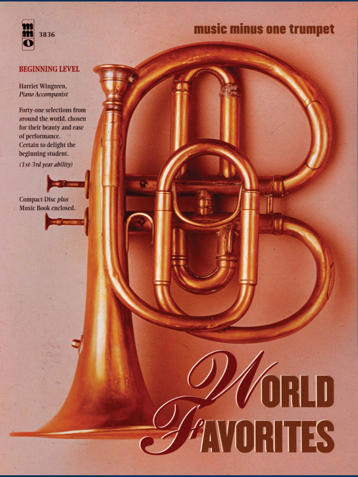 World Favorites - Beginning Level: Music Minus One Trumpet Sheet Music