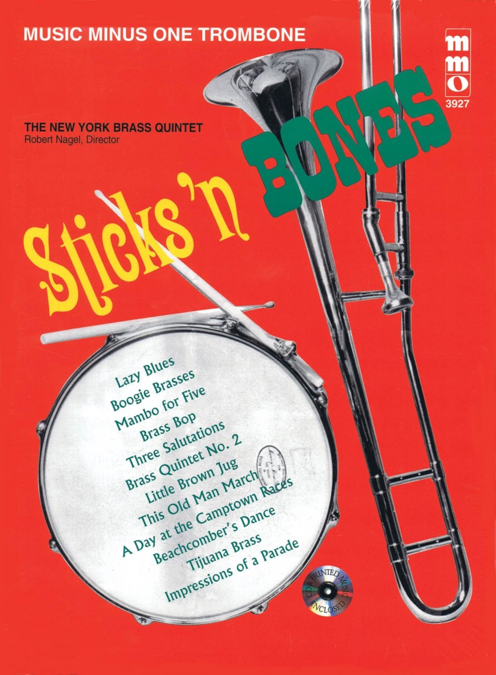 STICKS N BONES: Music Minus One Trombone Sheet Music
