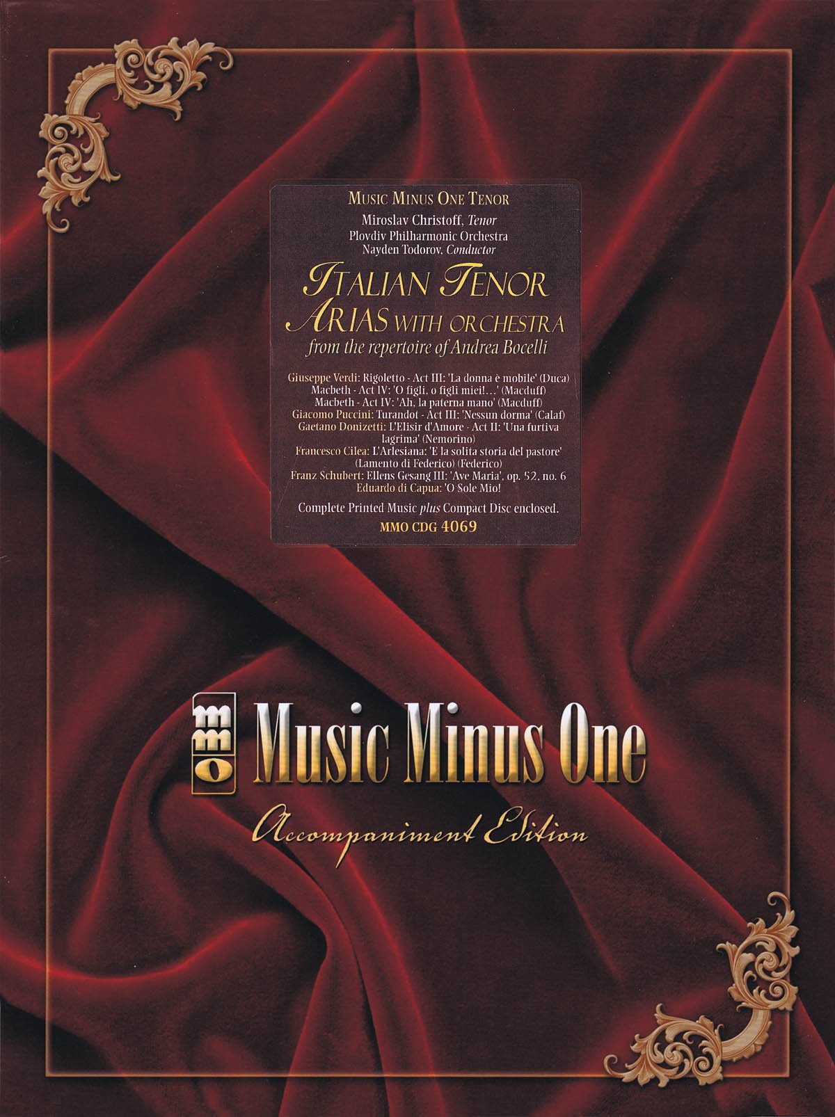 Arias for Tenor and Orchestra from the Repertoire of Andrea Bocelli book