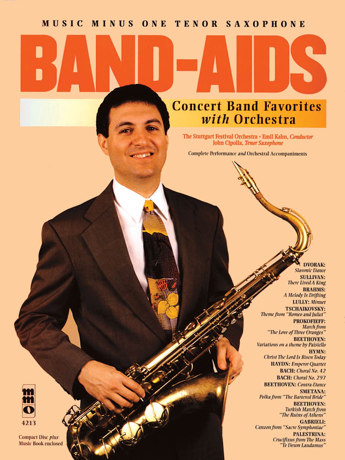 Band AIDS - Concert Band Favorites with Orchestra (Music Minus One (Numbered)) Sheet Music