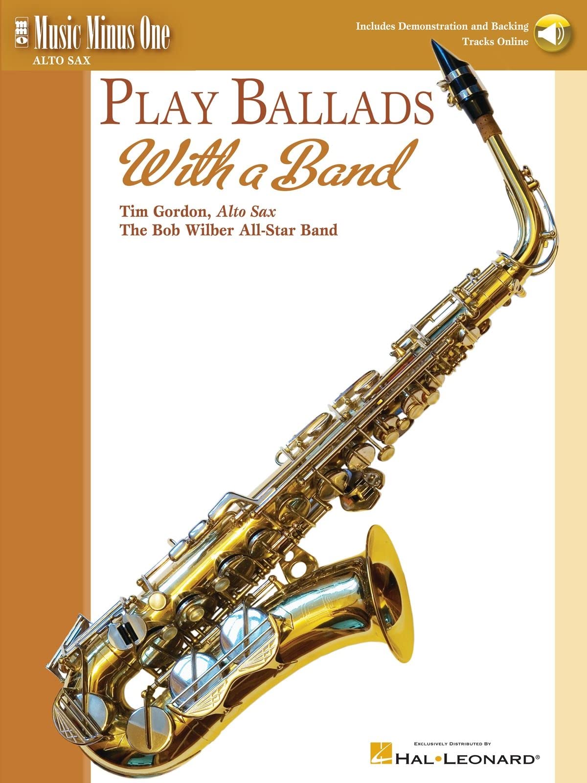 Play Ballads with a Band: Music Minus One Alto Sax Sheet Music