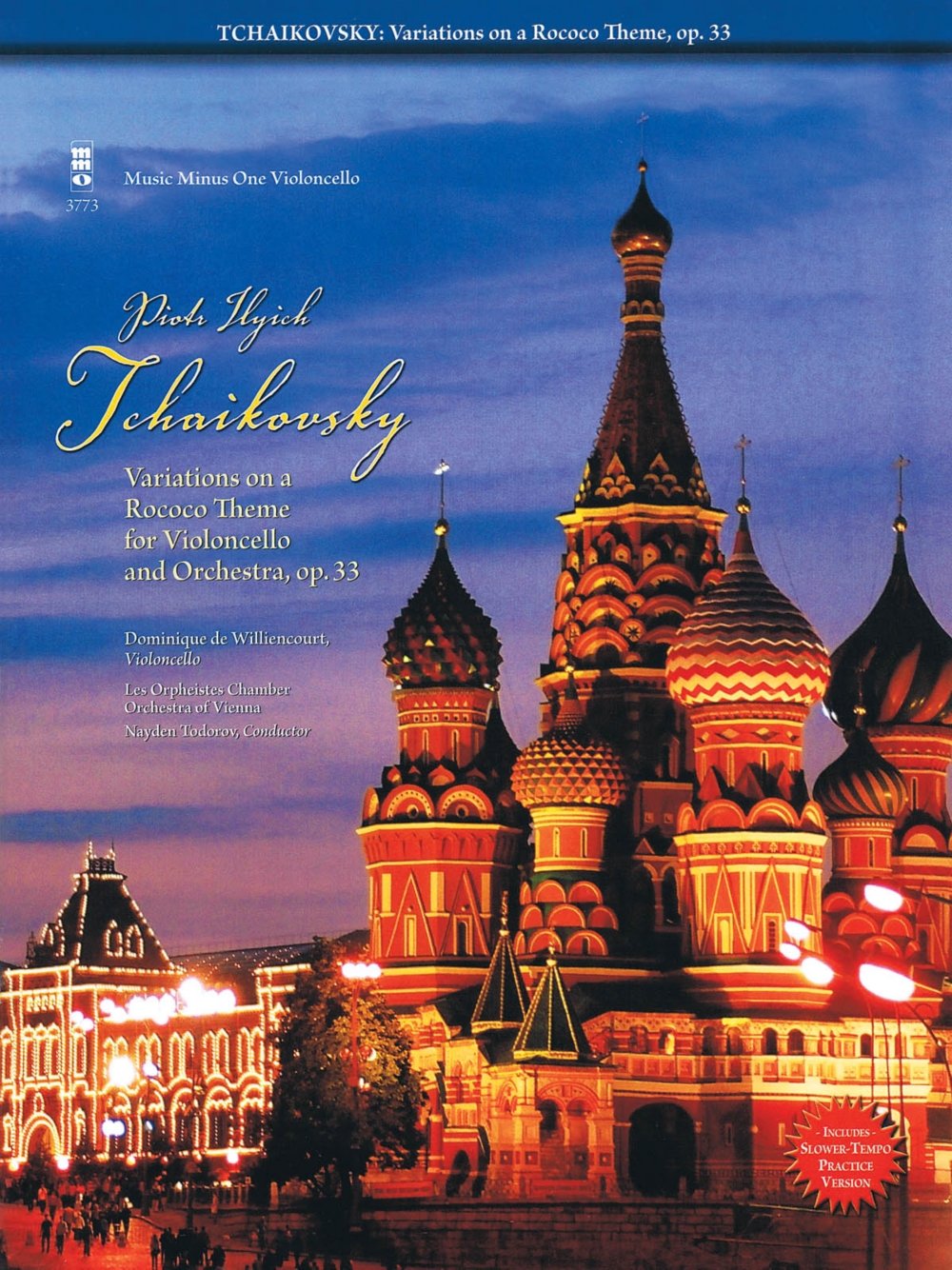 Variations on a Rococo Theme for Violoncello & Orchestra, Op. 33 (Music Minus One Violoncello) Sheet Music