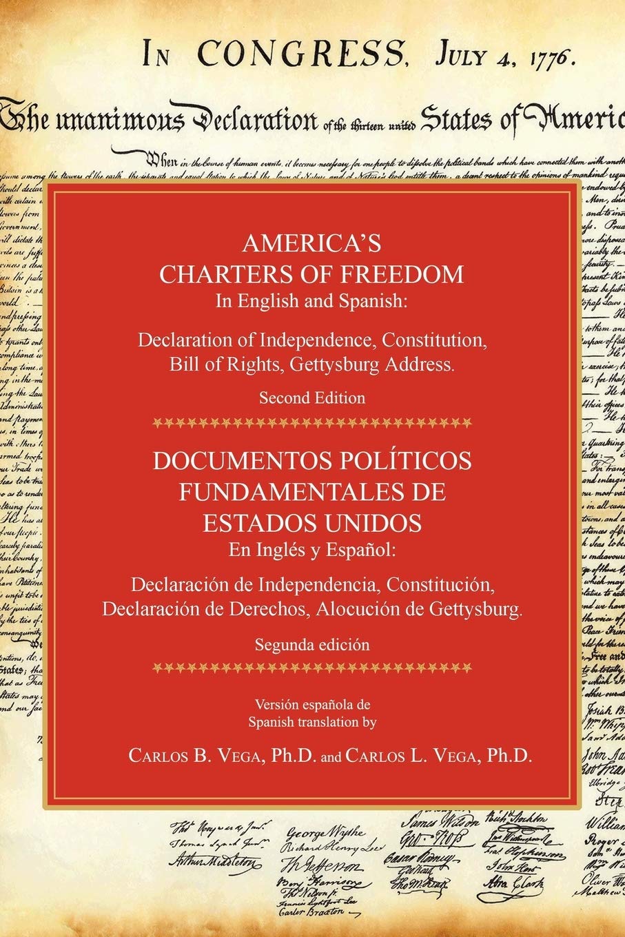 America's Charters of Freedom in English and Spanish Social Sciences