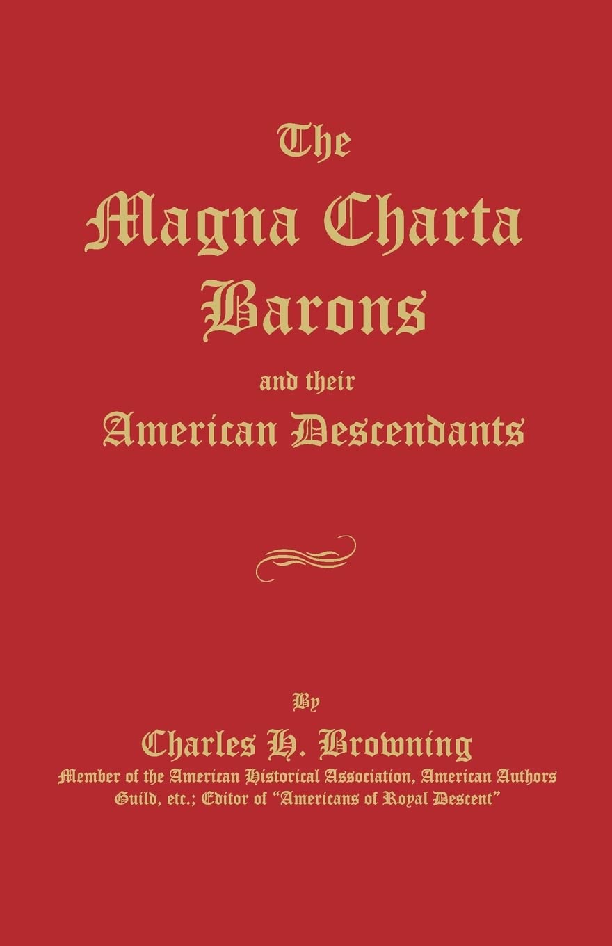 The Magna Charta Barons and Their American Descendants Leisure, Home & Garden