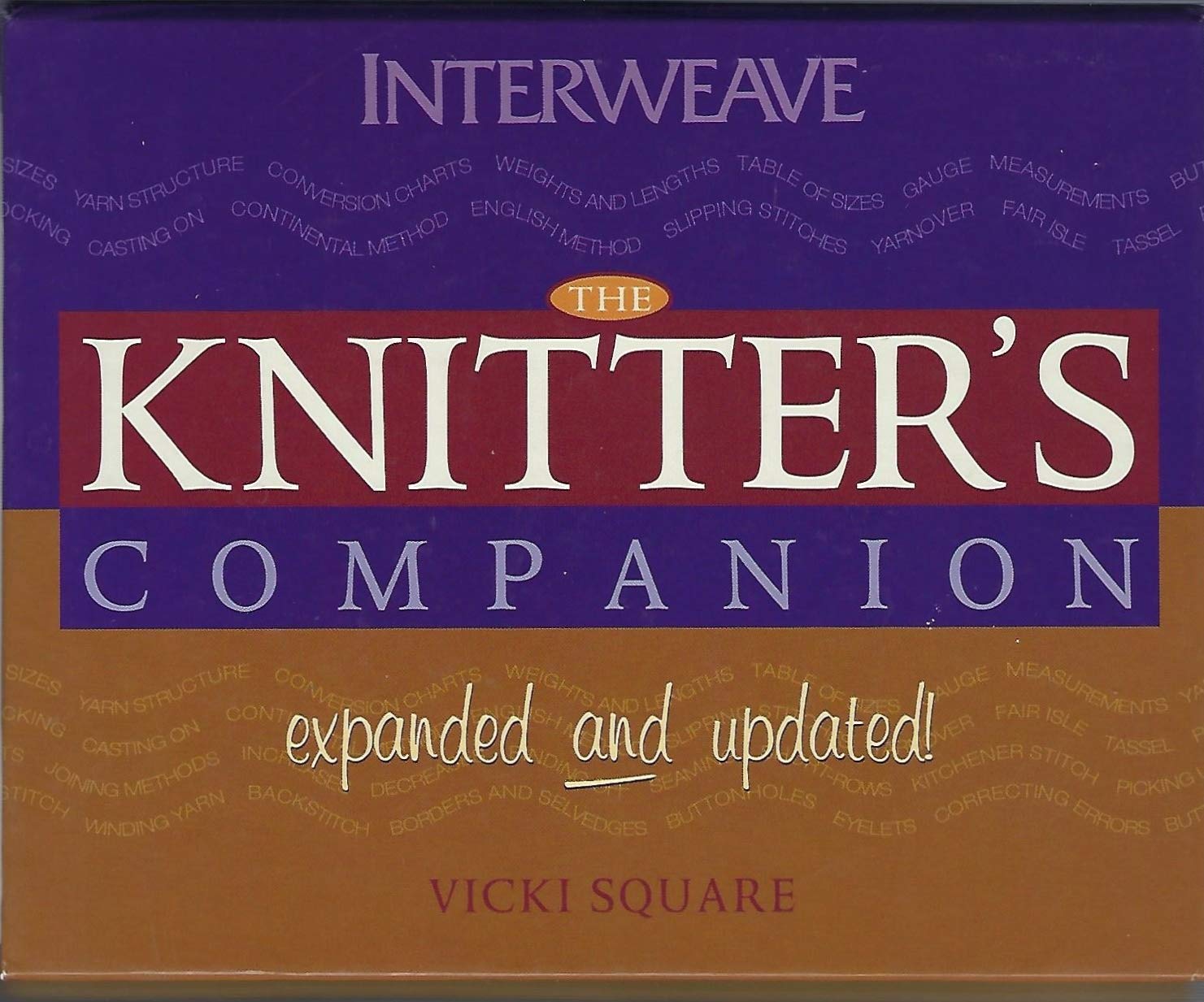 Knitter's Companion: Expanded And Updated (The Companion Series) Hobbies & Crafts