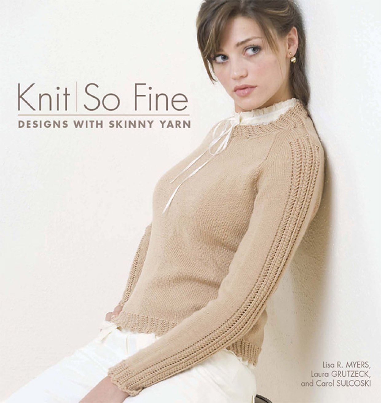 Knit So Fine: Designs with Skinny Yarn Hobbies & Crafts