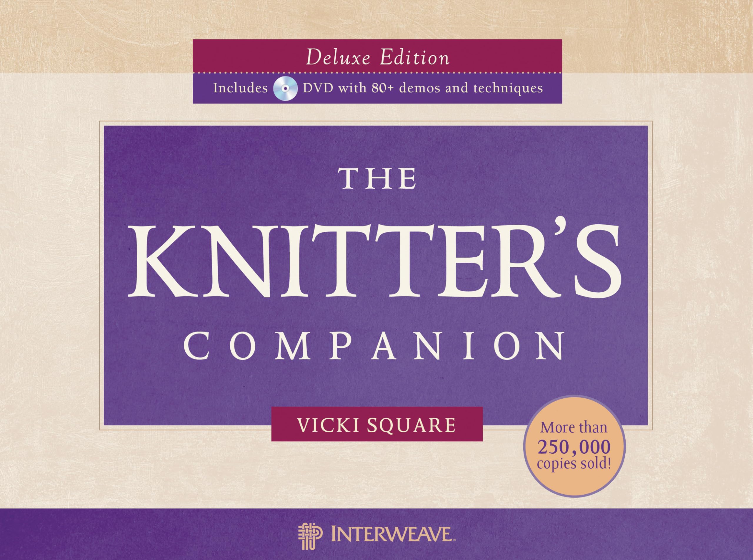 The Knitter's Companion Deluxe Edition w/DVD book
