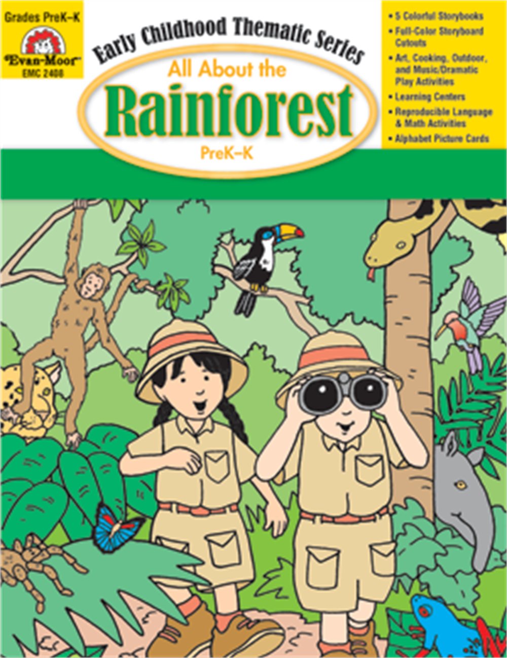 All About the Rainforest (Early Chidhood Thematic Series) Non-fiction