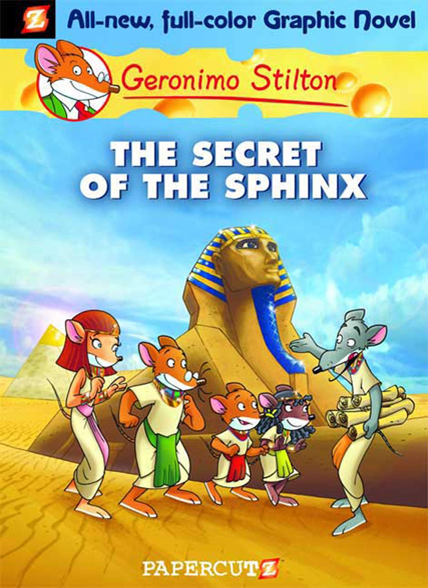 Geronimo Stilton Graphic Novels #2: The Secret of the Sphinx book