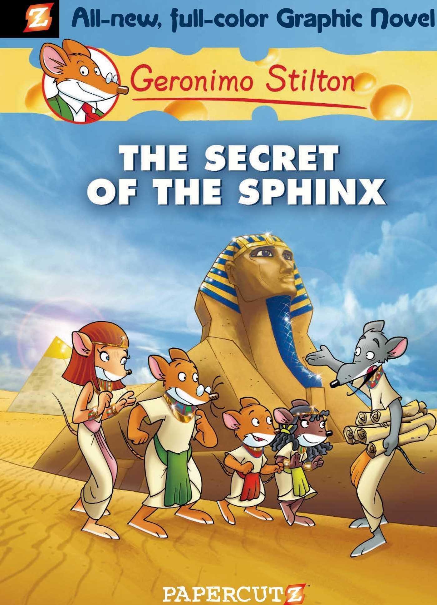 Geronimo Stilton Graphic Novels #2: The Secret of the Sphinx (Volume 2) Manga