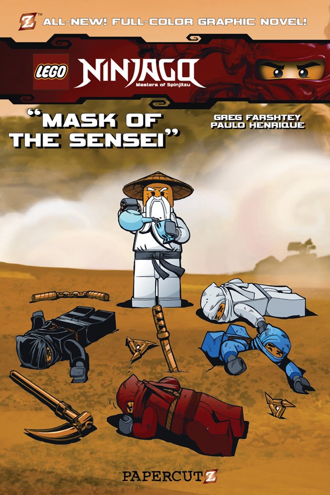 Lego Ninjago Masters of Spinjitzu 2: Mask of the Sensei Manga