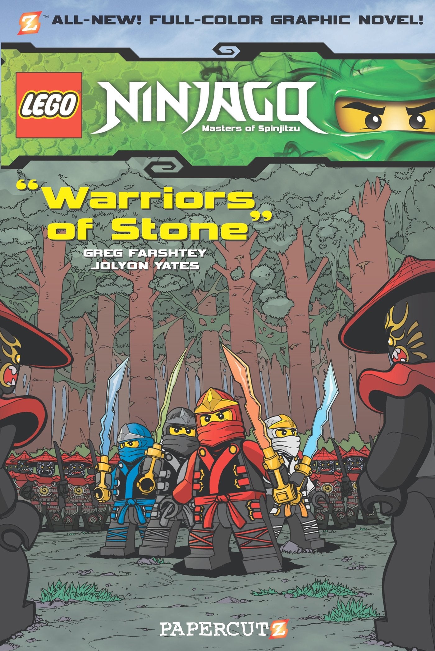 Lego Ninjago Masters of Spinjitzu 6: Warriors of Stone Manga