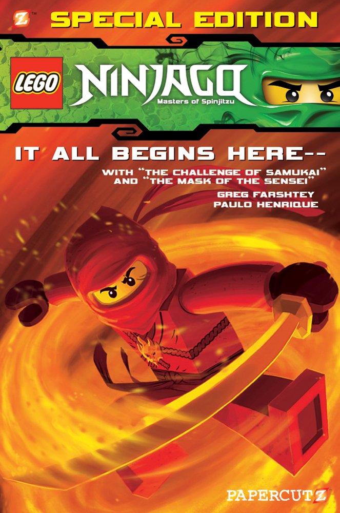Ninjago: The Challenge of the Samukai/ Mask of the Sensei Bind-up Manga