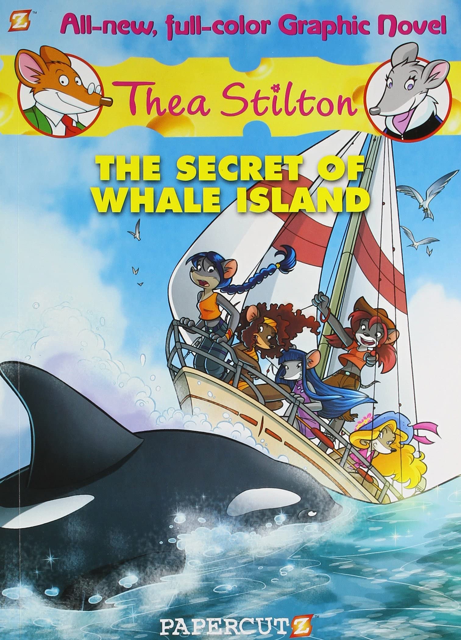 Thea Stilton Graphic Novel # 1: The Secret of Whale Island(Chinese Edition) Thea Stilton Books