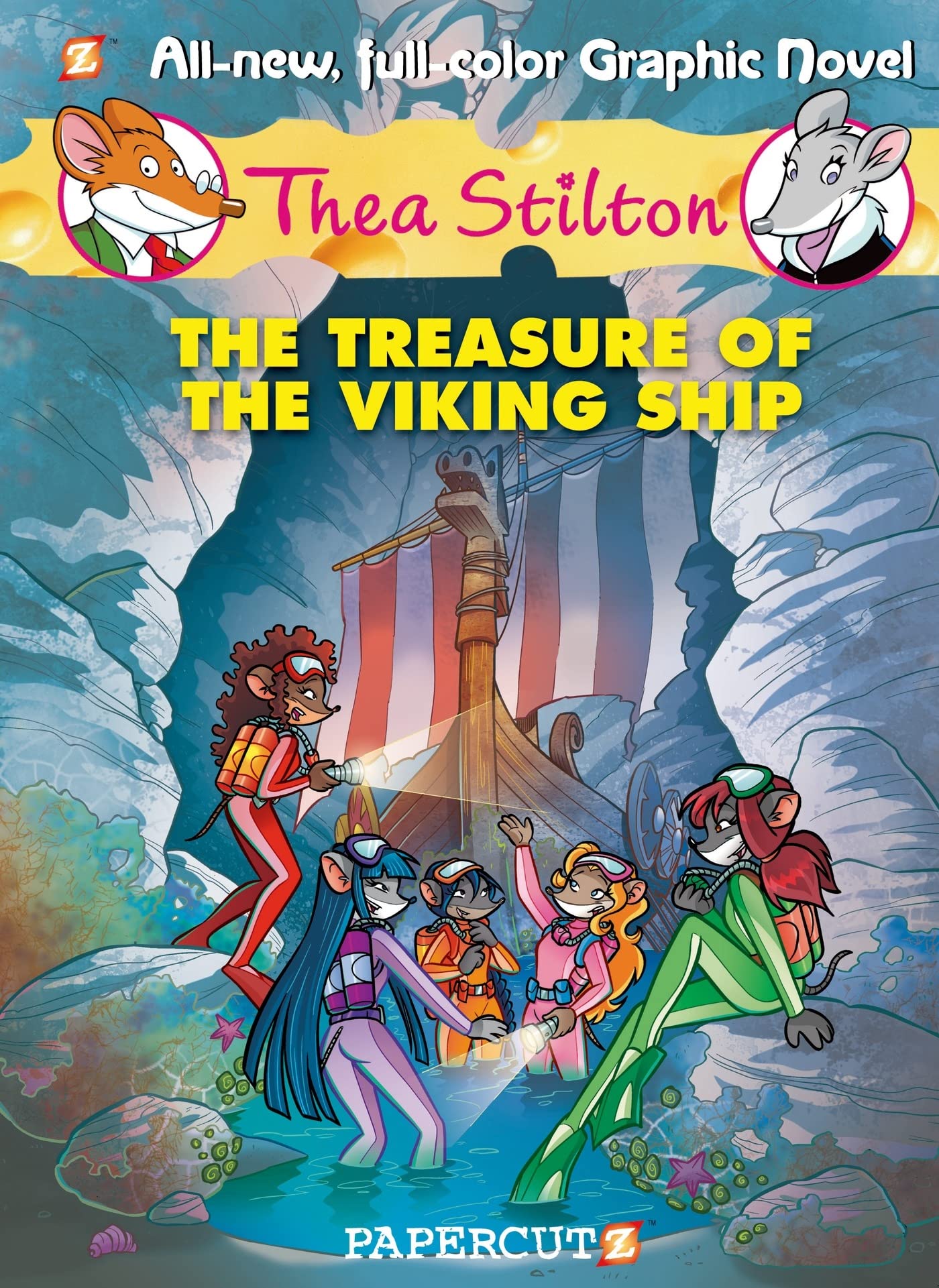 Thea Stilton Graphic Novels #3: The Treasure of the Viking Ship book
