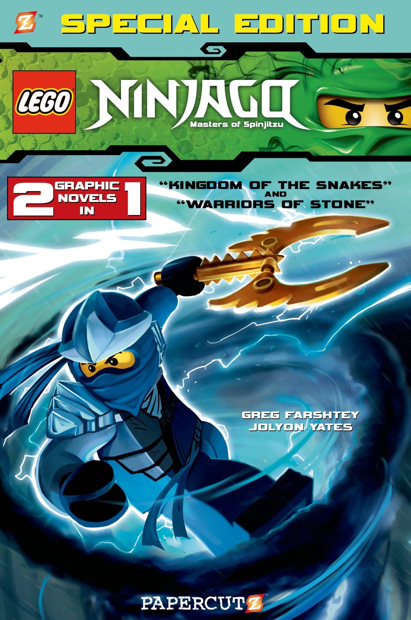 Lego Ninjago Special Edition 3: Kingdom of the Snakes and Warriors of Stone Manga