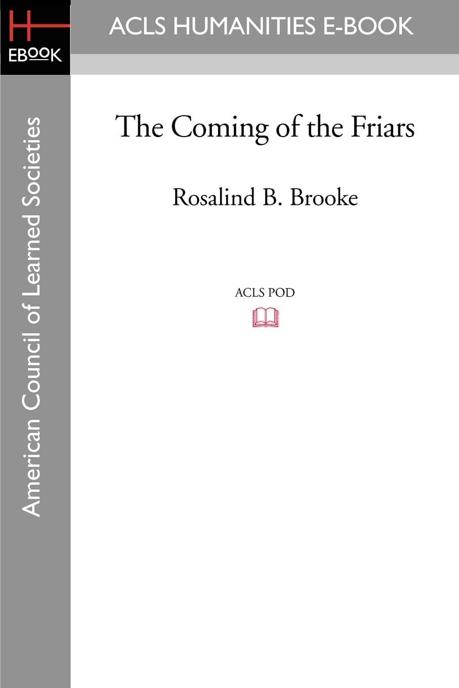 The Coming of the Friars Social Sciences