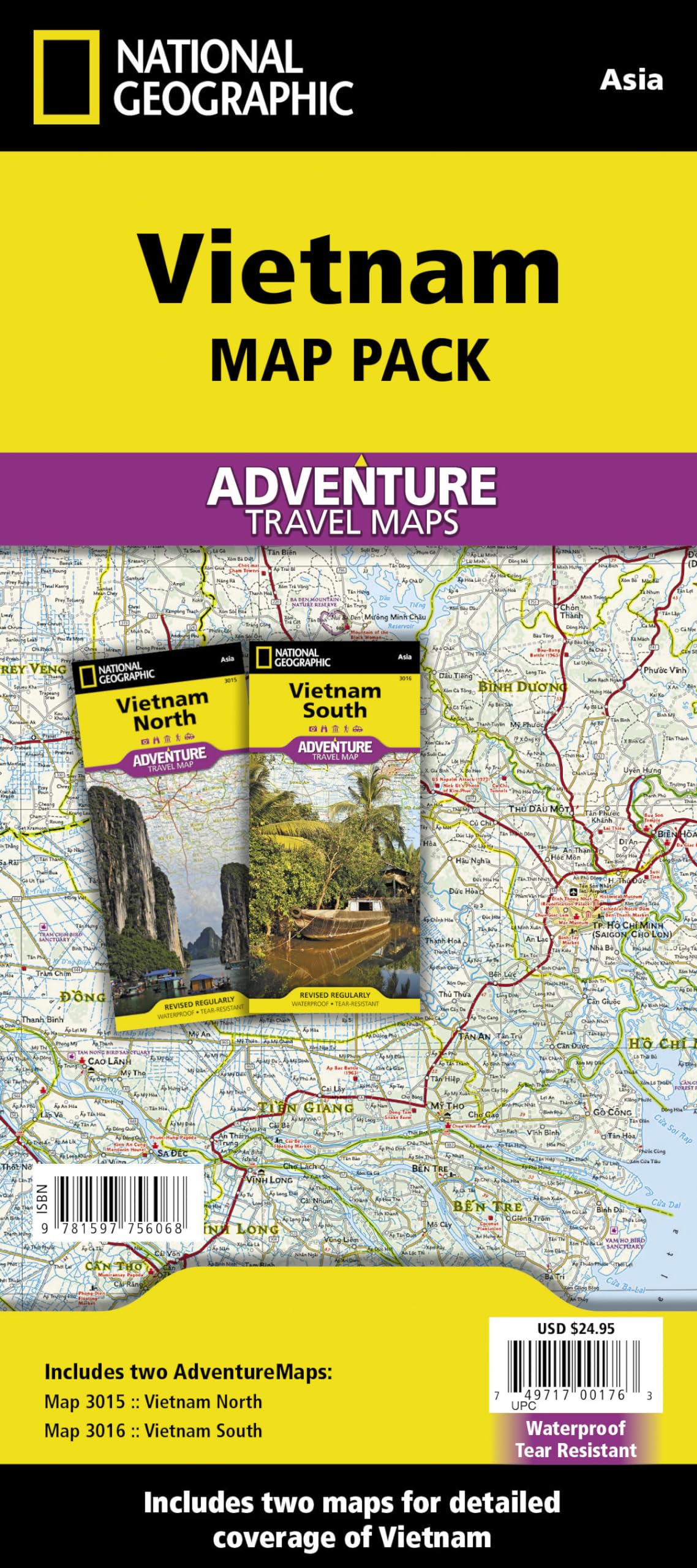 Vietnam : Travel Maps International Adventure/Destination Map (National Geographic Adventure Map) Leisure, Home & Garden