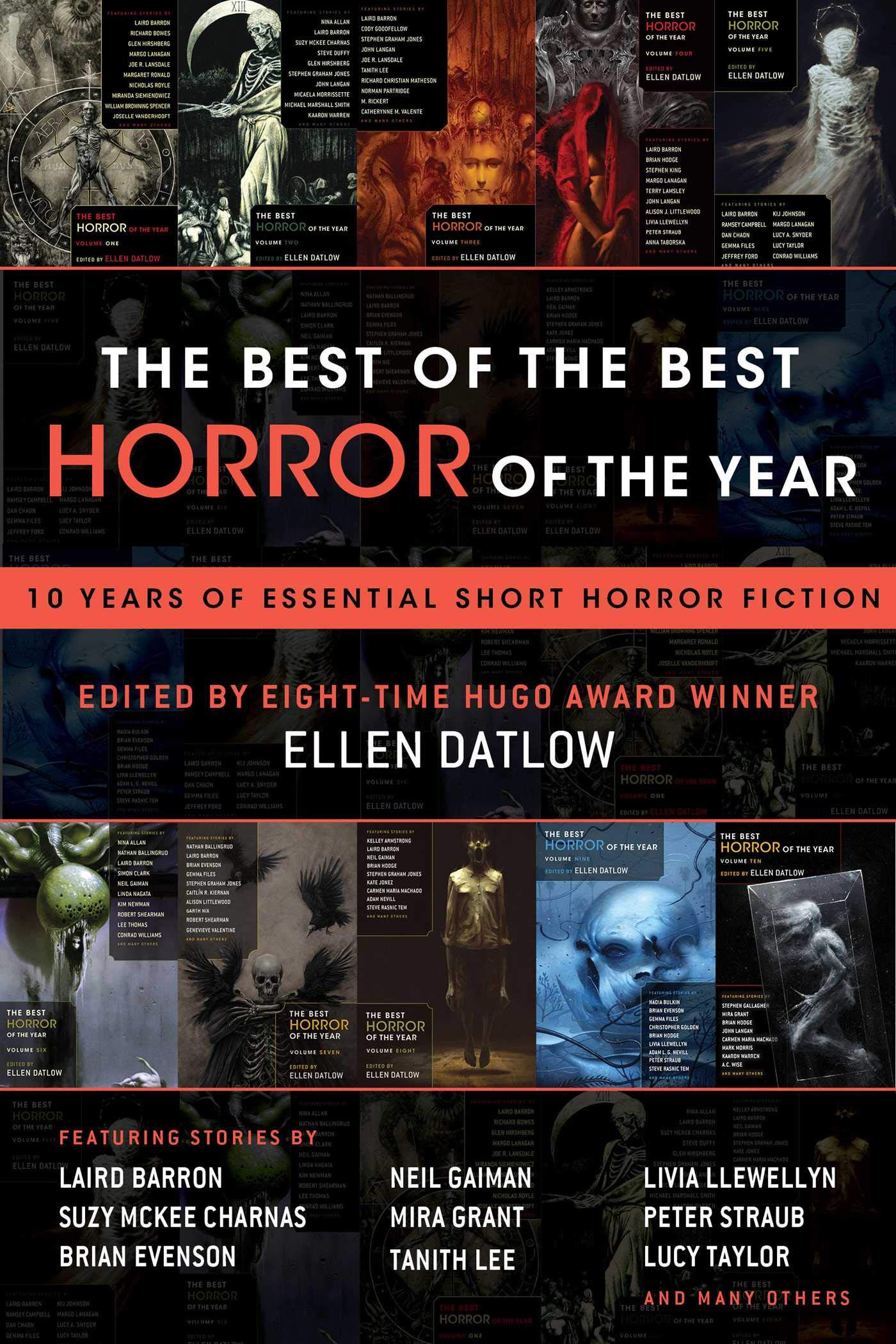 The Best of the Best Horror of the Year: 10 Years of Essential Short Horror Fiction Contemporary literature
