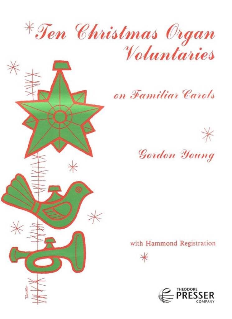 Ten Christmas Organ Voluntaries: On Familiar Carols Sheet Music