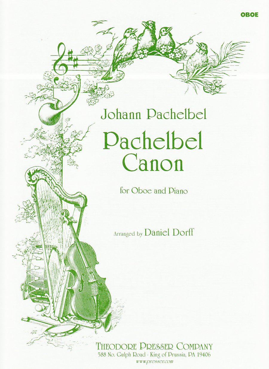 PACHELBEL CANON HAUTBOIS-LIVRE +PARTITION Arts & Music