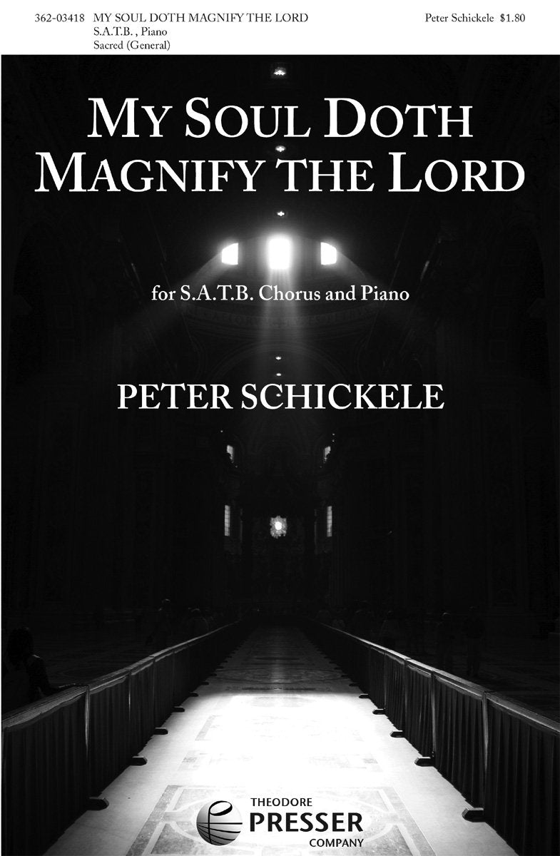 My soul doth magnify the lord chant book