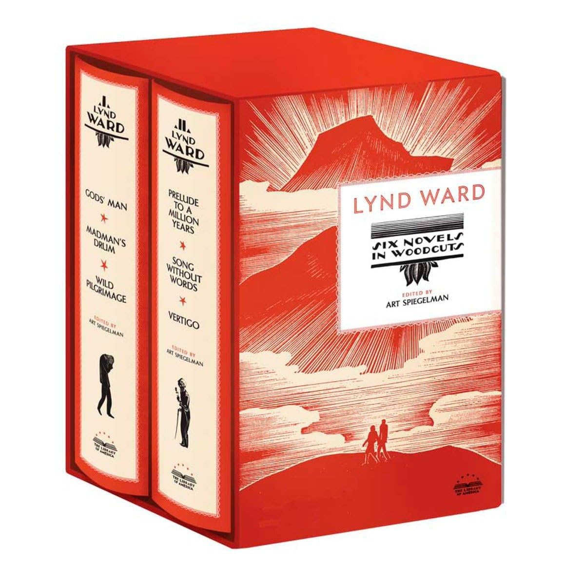 Lynd Ward: Six Novels in Woodcuts: A Library of America Boxed Set Manga