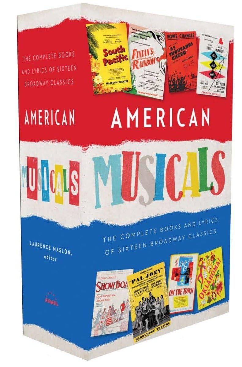 American Musicals: The Complete Books and Lyrics of Sixteen Broadway Classics: A Library of America Boxed Set Books